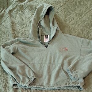 The North Face Olive Green Pullover Hoodie